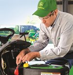 John Deere Lawn Tractor D110